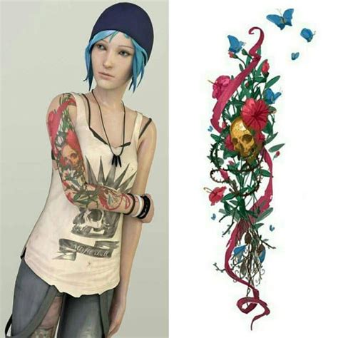 chloe price tattoo sleeve|chloe life is strange tattoo.